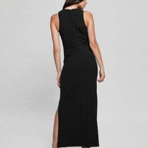 ✨ GUESS Tessie Hardware Side-Slit Maxi Dress | Jet Black | Size 8 | NWT ✨